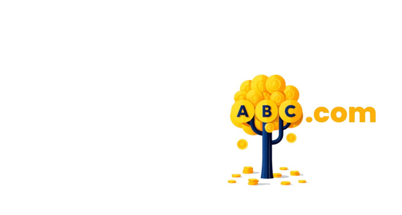 00 Finansowe ABC Logo Ciemne Tło